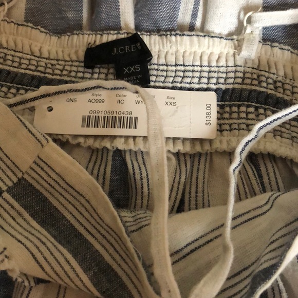 Chambray cover-up dress in stripe - Picture 2 of 5